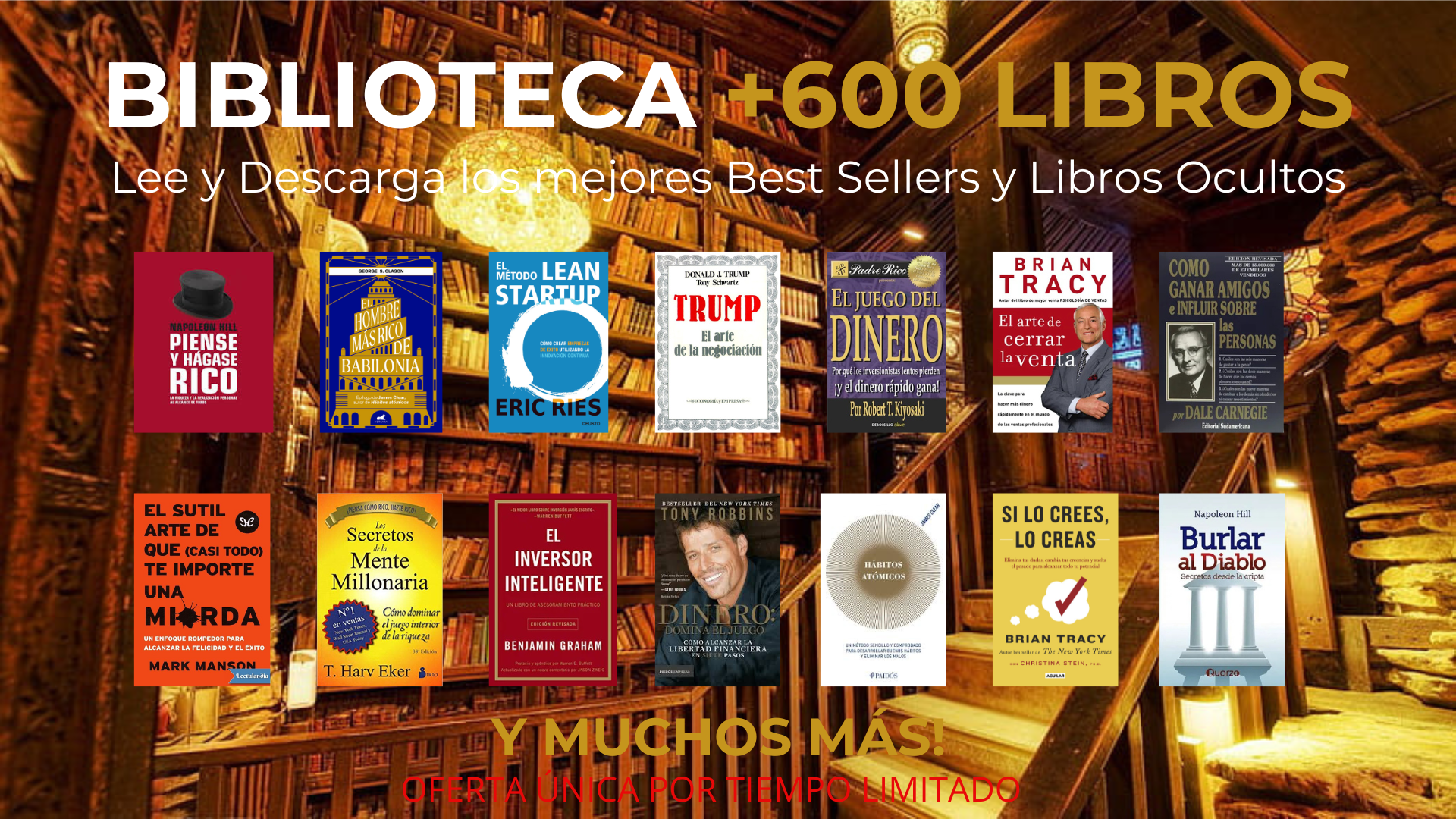Biblioteca Exclusiva +600 Libros